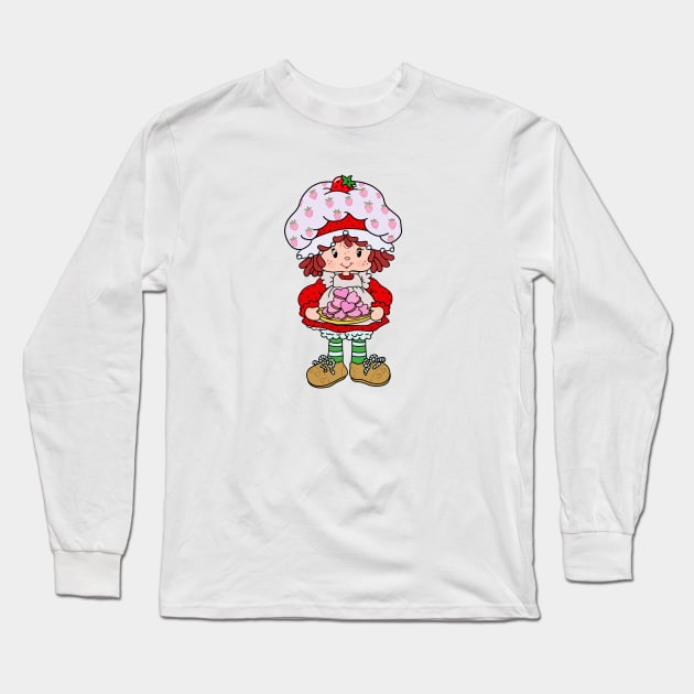 Strawberry Cookies Long Sleeve T-Shirt by ShayliKipnis